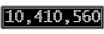 The GaugeControl contains 1 gauge with values: (10,410,727).