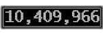 The GaugeControl contains 1 gauge with values: (10,409,837).