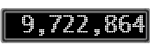 The GaugeControl contains 1 gauge with values: (9,721,990).