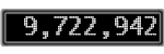 The GaugeControl contains 1 gauge with values: (9,722,617).