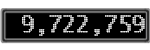The GaugeControl contains 1 gauge with values: (9,722,559).