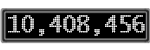 The GaugeControl contains 1 gauge with values: (10,408,276).