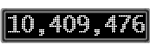 The GaugeControl contains 1 gauge with values: (10,409,490).