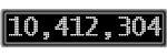 The GaugeControl contains 1 gauge with values: (10,411,942).