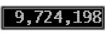 The GaugeControl contains 1 gauge with values: (9,724,160).