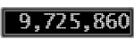 The GaugeControl contains 1 gauge with values: (9,725,172).