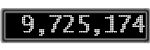 The GaugeControl contains 1 gauge with values: (9,725,168).