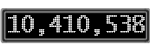The GaugeControl contains 1 gauge with values: (10,410,553).
