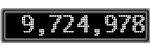 The GaugeControl contains 1 gauge with values: (9,724,889).