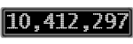 The GaugeControl contains 1 gauge with values: (10,411,940).