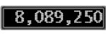 The GaugeControl contains 1 gauge with values: (8,089,167).