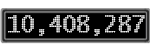 The GaugeControl contains 1 gauge with values: (10,240,746).