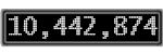 The GaugeControl contains 1 gauge with values: (10,442,875).