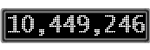 The GaugeControl contains 1 gauge with values: (10,449,280).