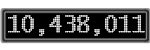 The GaugeControl contains 1 gauge with values: (10,437,014).