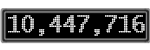 The GaugeControl contains 1 gauge with values: (10,447,718).