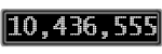 The GaugeControl contains 1 gauge with values: (10,436,559).