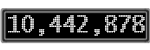 The GaugeControl contains 1 gauge with values: (10,442,879).