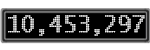 The GaugeControl contains 1 gauge with values: (10,452,857).