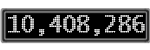 The GaugeControl contains 1 gauge with values: (10,240,744).