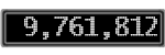 The GaugeControl contains 1 gauge with values: (9,761,753).