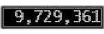 The GaugeControl contains 1 gauge with values: (9,724,190).
