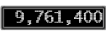 The GaugeControl contains 1 gauge with values: (9,761,075).