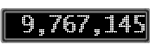 The GaugeControl contains 1 gauge with values: (9,767,017).
