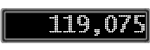 The GaugeControl contains 1 gauge with values: (119,075).