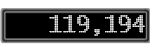 The GaugeControl contains 1 gauge with values: (119,185).