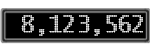 The GaugeControl contains 1 gauge with values: (8,123,564).