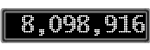 The GaugeControl contains 1 gauge with values: (8,098,625).