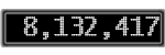 The GaugeControl contains 1 gauge with values: (8,132,449).