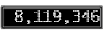 The GaugeControl contains 1 gauge with values: (8,119,119).