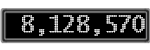 The GaugeControl contains 1 gauge with values: (8,128,575).