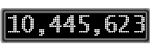 The GaugeControl contains 1 gauge with values: (10,445,396).
