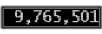 The GaugeControl contains 1 gauge with values: (9,765,499).