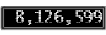 The GaugeControl contains 1 gauge with values: (8,126,371).